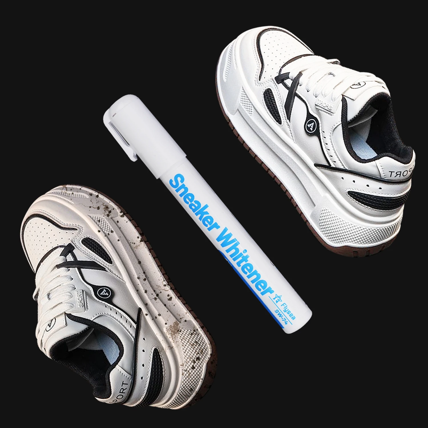 Dissolvant de taches de chauss - Sneaker Care Cleaning Kit avis et prix