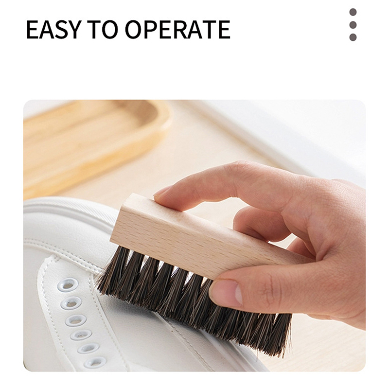 Brosse à chaussures avec manch - Sneaker Care Cleaning Kit avis et prix