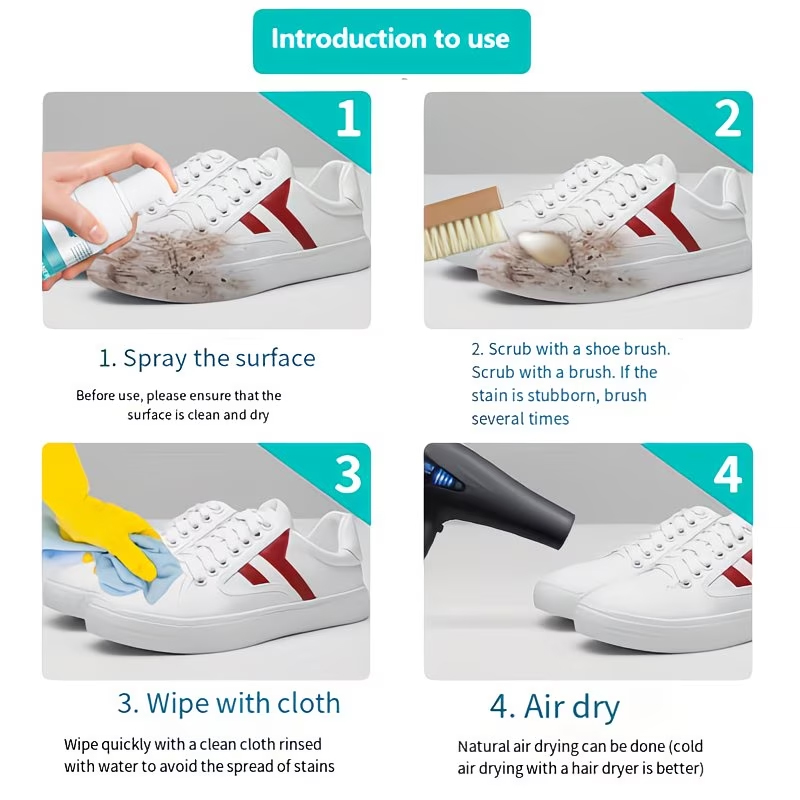Nettoyant rapide pour chaussur - Sneaker Care Cleaning Kit avis et prix